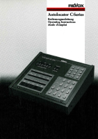 Revox C-Series-Autoloc-Owners-Manual